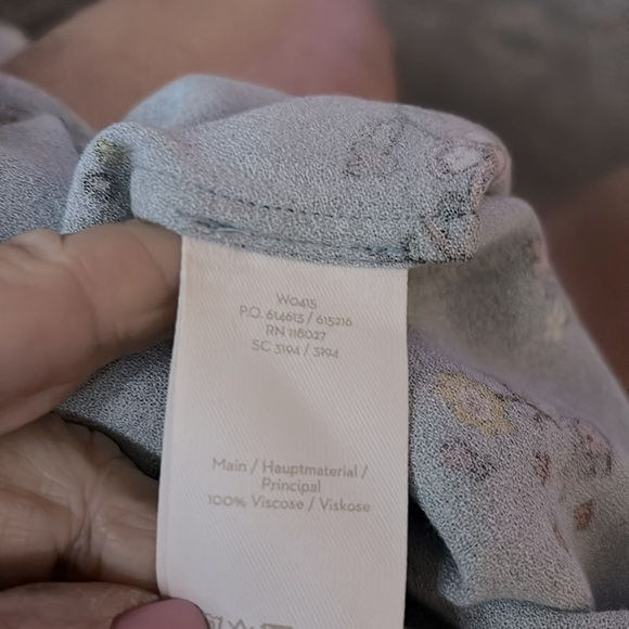 Boden Light Blue Floral Dress Women’s Size 8 - Picture 9 of 9